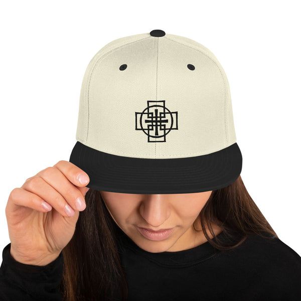 Swedenborg Cross Snapback Hat