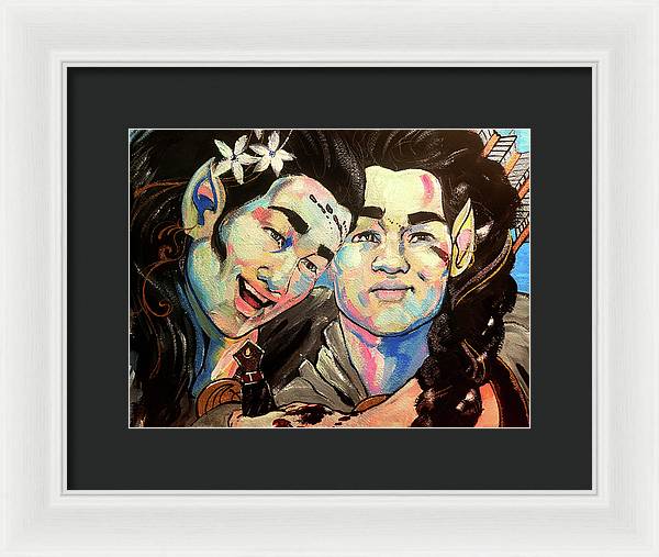 Elladan and Elrohir - Framed Print