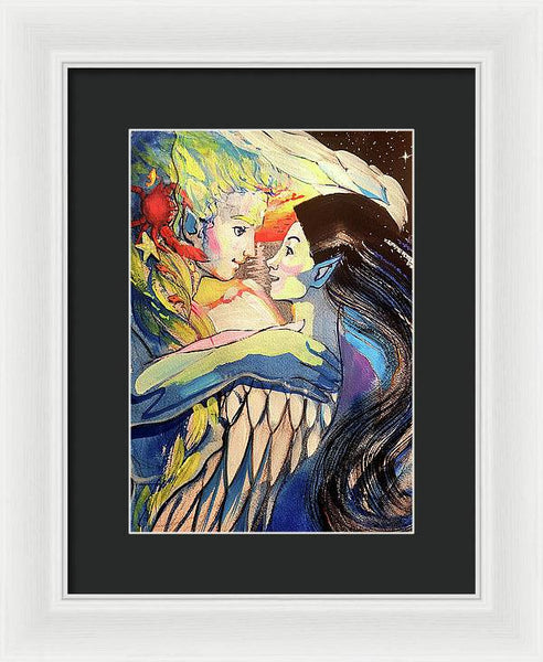 Elwing and Earendil  - Framed Print