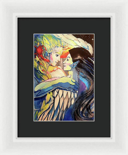 Elwing and Earendil  - Framed Print