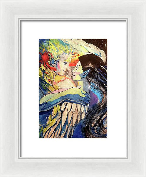 Elwing and Earendil  - Framed Print