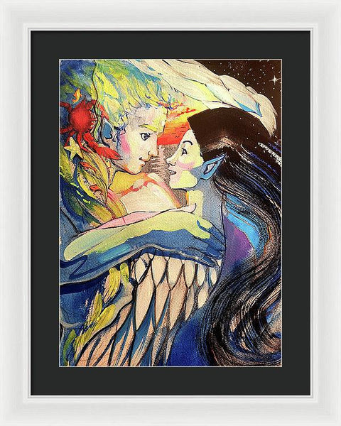 Elwing and Earendil  - Framed Print