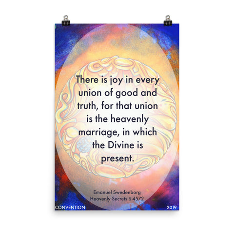 Swedenborg Quote Poster