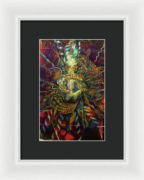 Quantum Clock - Framed Print