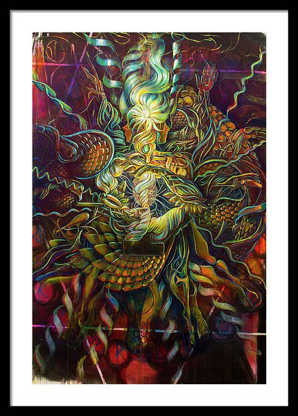 Quantum Clock - Framed Print