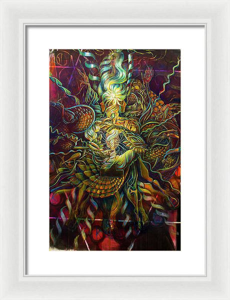 Quantum Clock - Framed Print