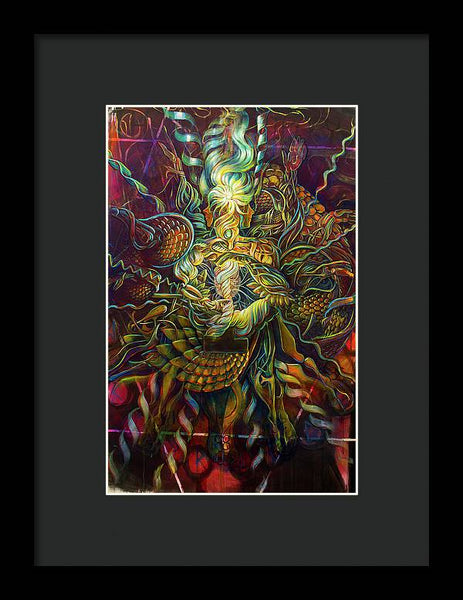 Quantum Clock - Framed Print