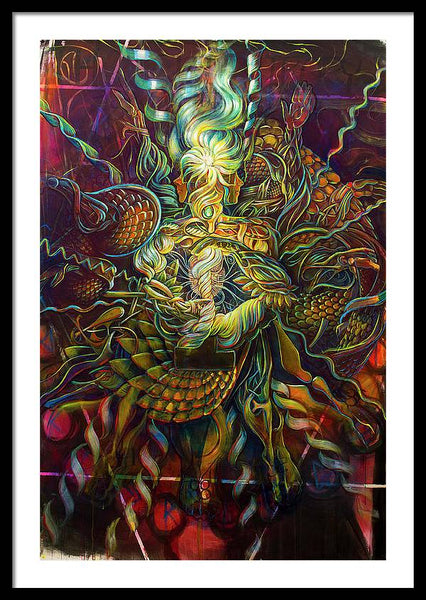 Quantum Clock - Framed Print