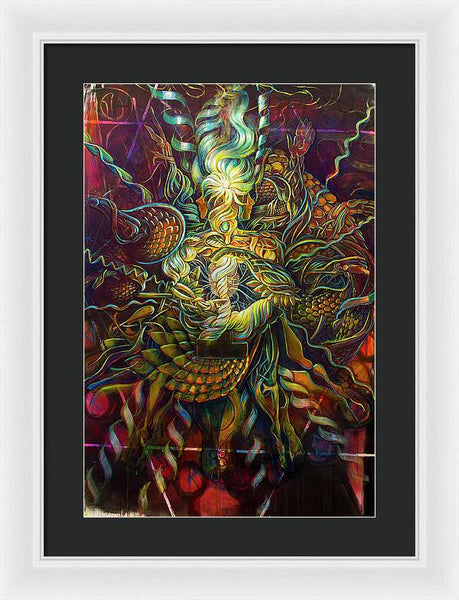 Quantum Clock - Framed Print