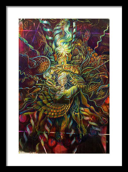 Quantum Clock - Framed Print