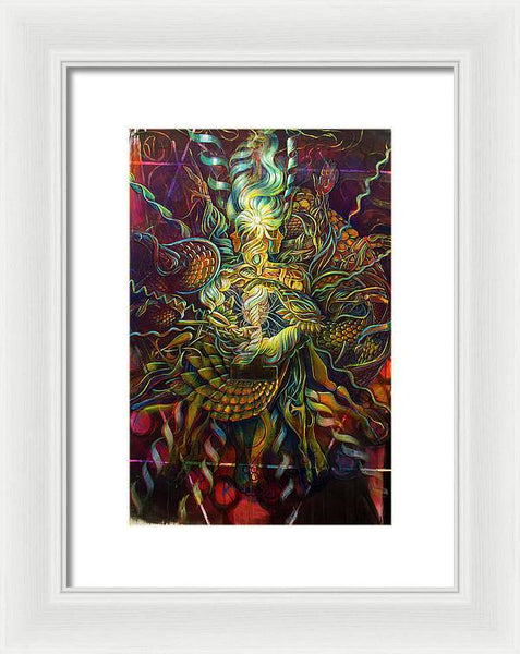 Quantum Clock - Framed Print