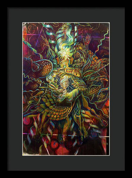 Quantum Clock - Framed Print