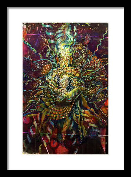 Quantum Clock - Framed Print