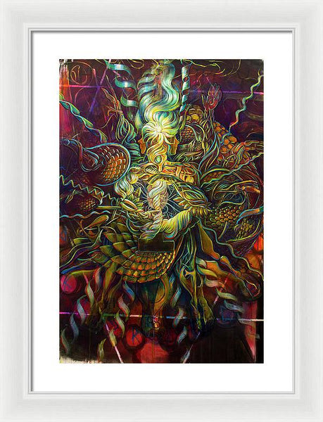 Quantum Clock - Framed Print