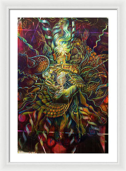 Quantum Clock - Framed Print