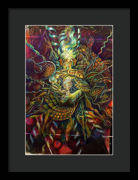 Quantum Clock - Framed Print