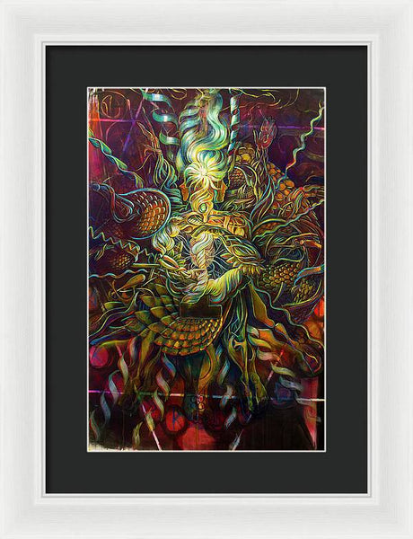 Quantum Clock - Framed Print