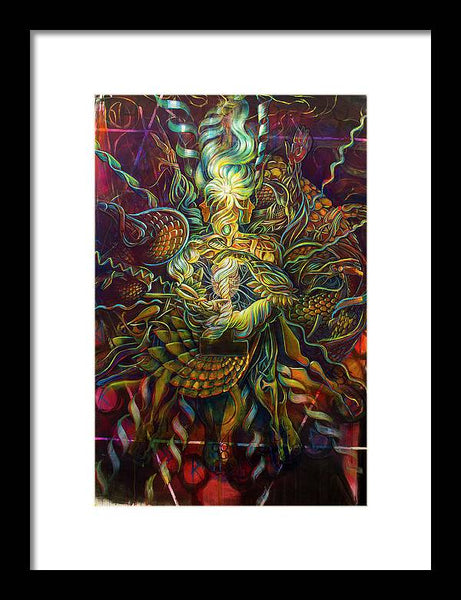 Quantum Clock - Framed Print