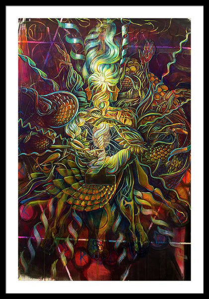 Quantum Clock - Framed Print