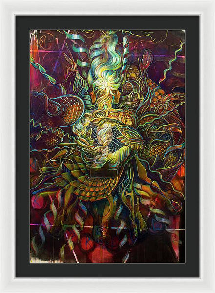 Quantum Clock - Framed Print