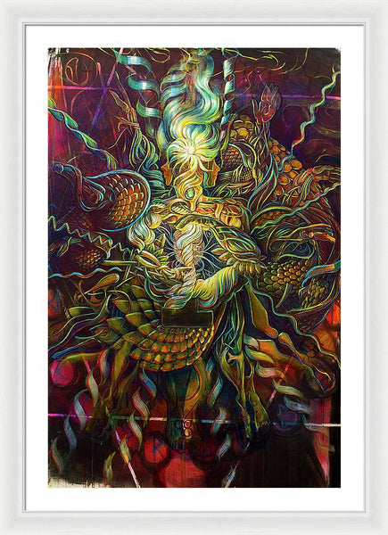 Quantum Clock - Framed Print