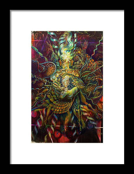 Quantum Clock - Framed Print