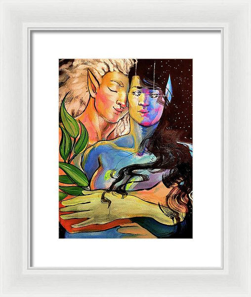 Thingol and Melian - Framed Print