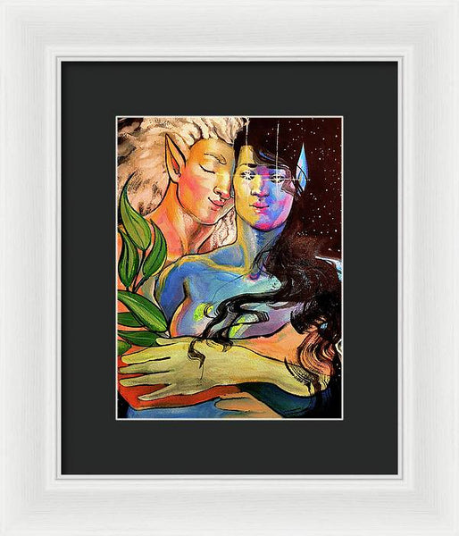 Thingol and Melian - Framed Print